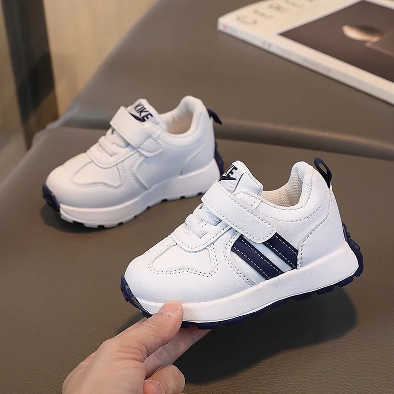 2024 Spring New Kids Casual Sneakers Children Breathable Light Soft Outdoor Running Shoes Boys Tenis Non - slip Sports White Shoes - TinyToes Baby Boutique