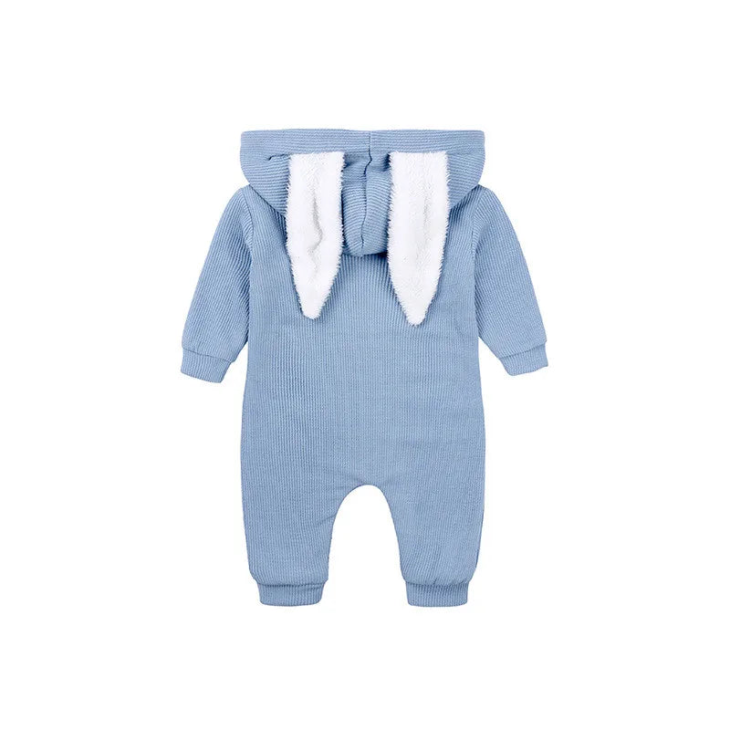 Cotton 0-18M Winter Baby Romper Newborn Boy Girl Overalls Infant clothing Costume Warm Toddler Clothes Jumpsuit Cute Rabbit Outfits