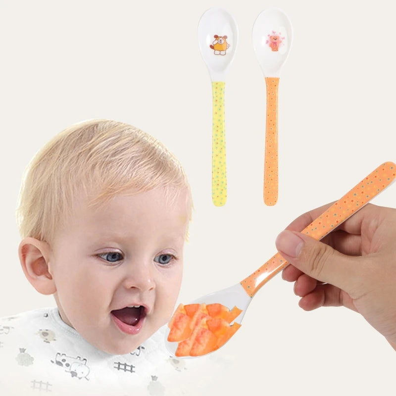 Children Tableware Baby Spoon Children Utensil Infant Solid Feeding Supplies