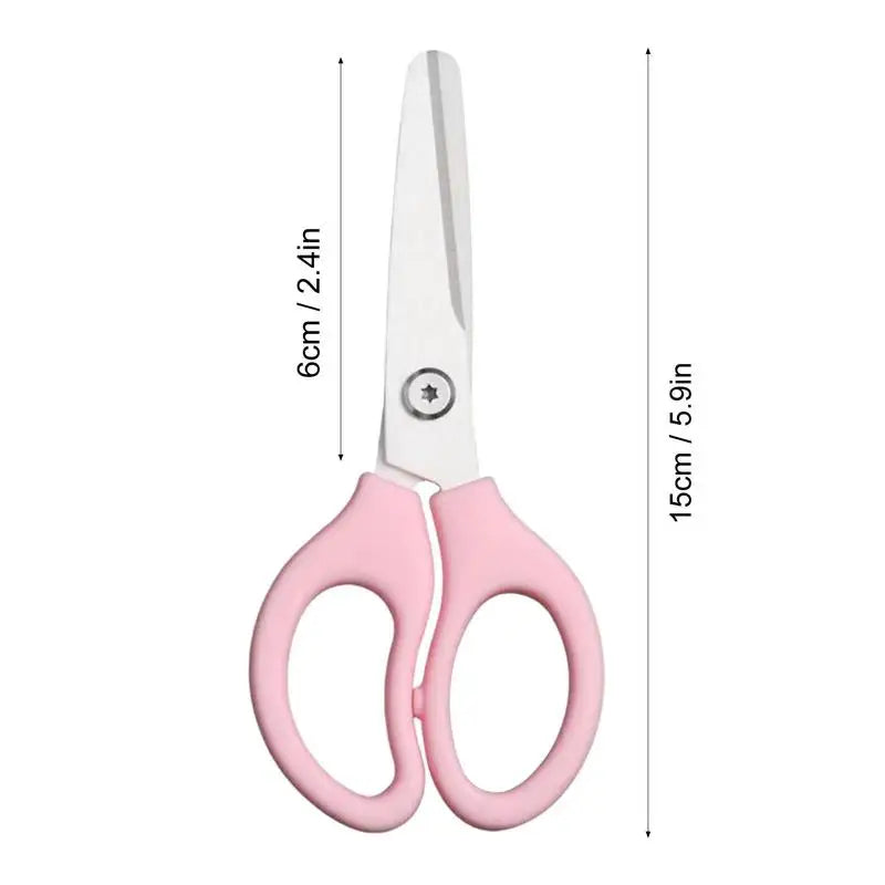 Ceramic Baby Food Scissors Household Toddler Feeding Aid Scissors With Blade Cover Baby Feeding Supplies Tableware For Health