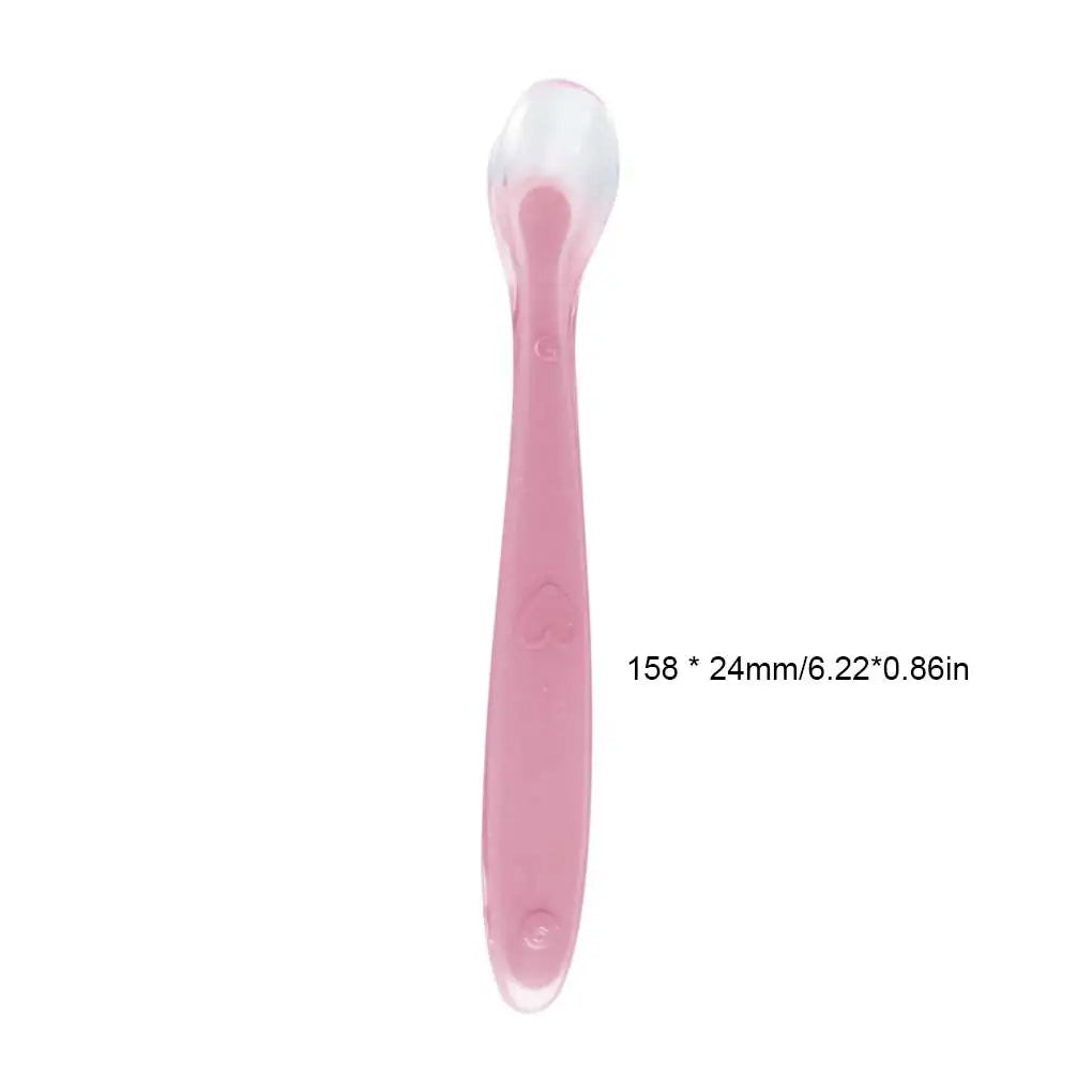 Kids Food Spoon Children Feeding Tools Tableware Accessories Meal Training Scoop for Restaurant Household Supplies