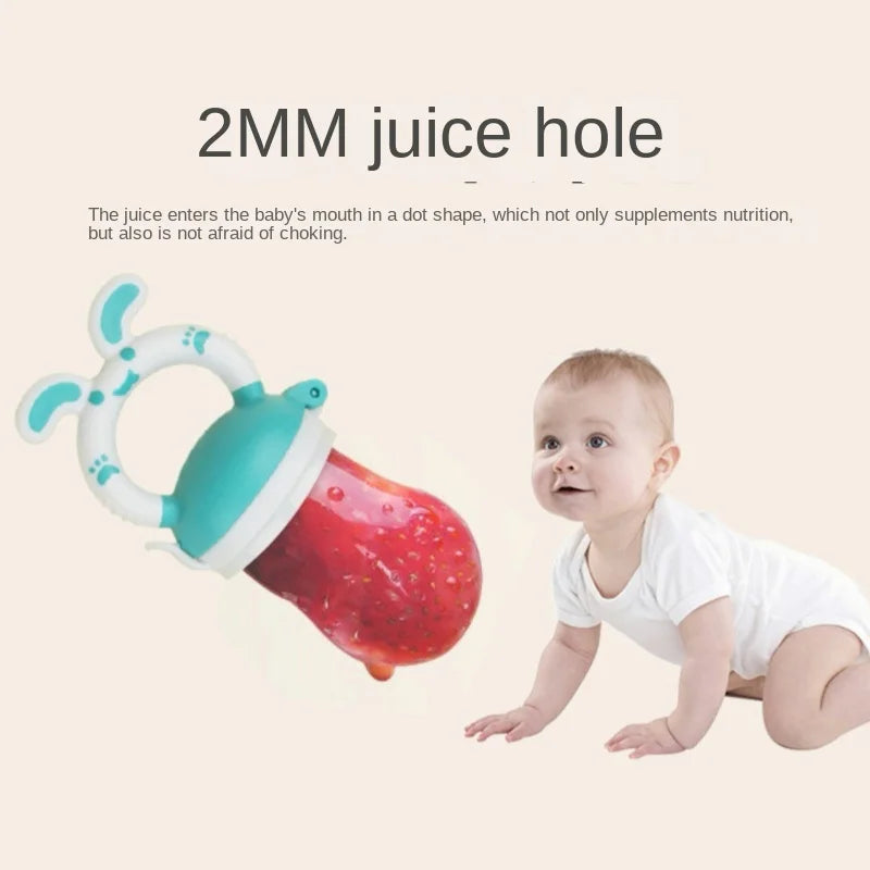 Fresh Food Nibbler Baby Pacifiers Feeder Kids Fruit Feeder Nipples Feeding Baby Supplies Nipple Teat Pacifier Bottles Teether