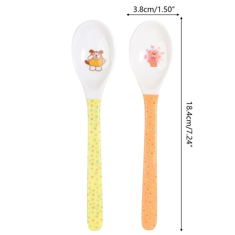 Children Tableware Baby Spoon Children Utensil Infant Solid Feeding Supplies