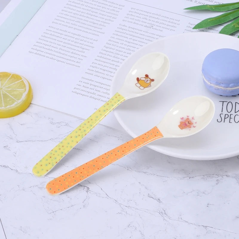 Children Tableware Baby Spoon Children Utensil Infant Solid Feeding Supplies