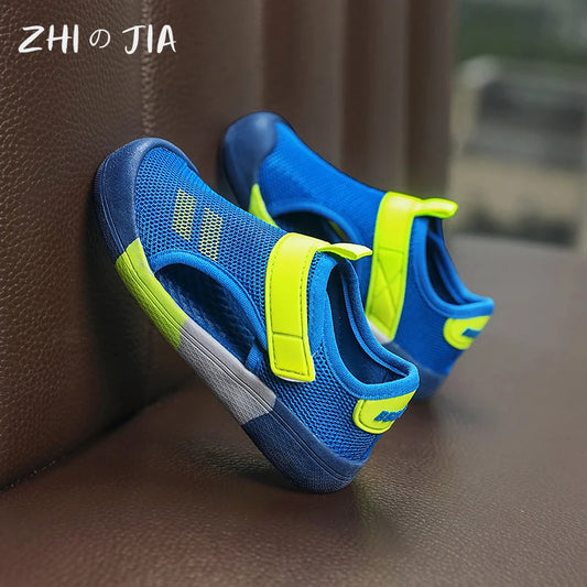 Summer Single Net Casual Sneaker Children's Lightweight matching Sandals Boys Girls Fashion Shoes Outdoor Wading Beach Sandals