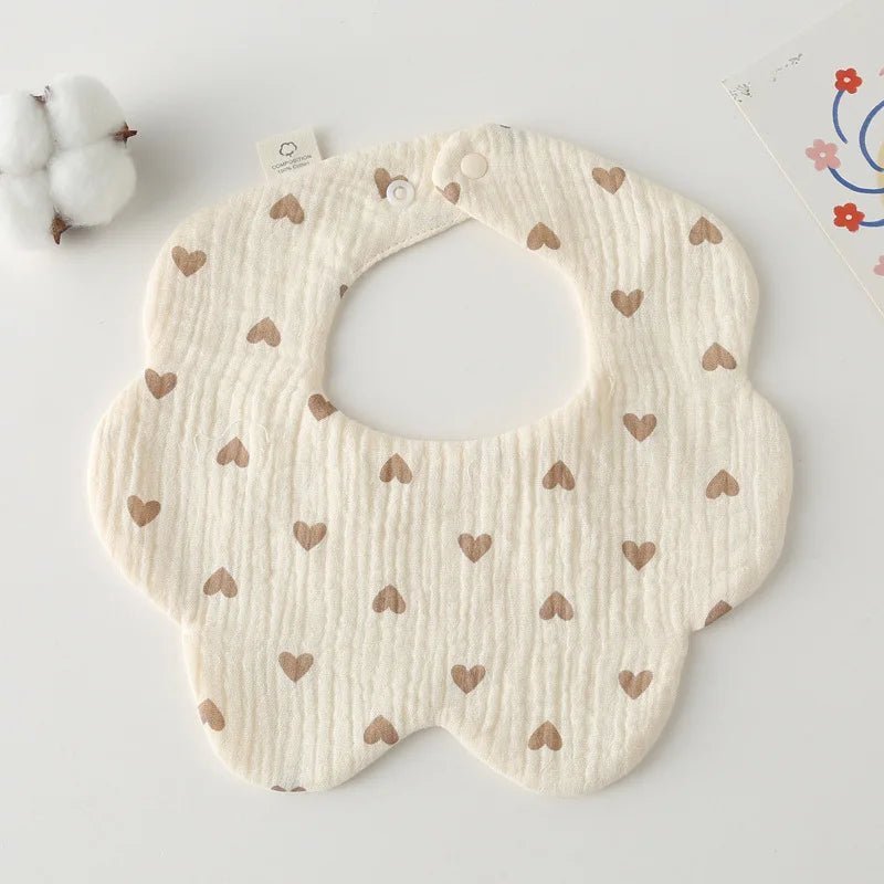 Baby Bibs 4 Layer Cotton Newborn Saliva Bib Newborn Babies Supplies Four Season - Bundle Joy Baby Boutique