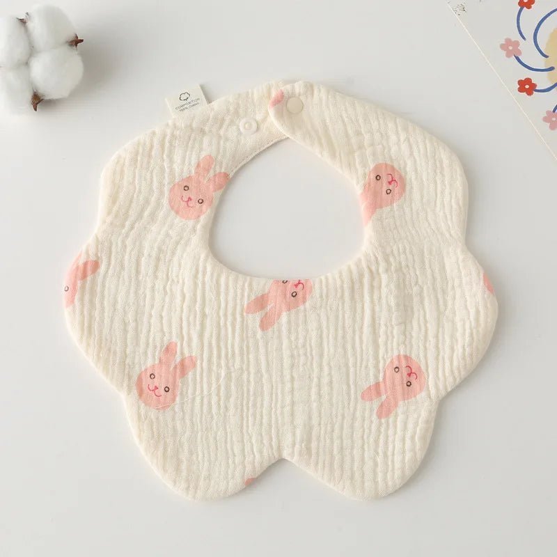 Baby Bibs 4 Layer Cotton Newborn Saliva Bib Newborn Babies Supplies Four Season - Bundle Joy Baby Boutique