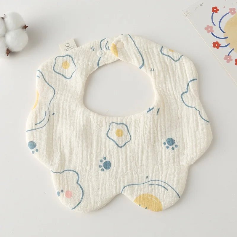 Baby Bibs 4 Layer Cotton Newborn Saliva Bib Newborn Babies Supplies Four Season - Bundle Joy Baby Boutique