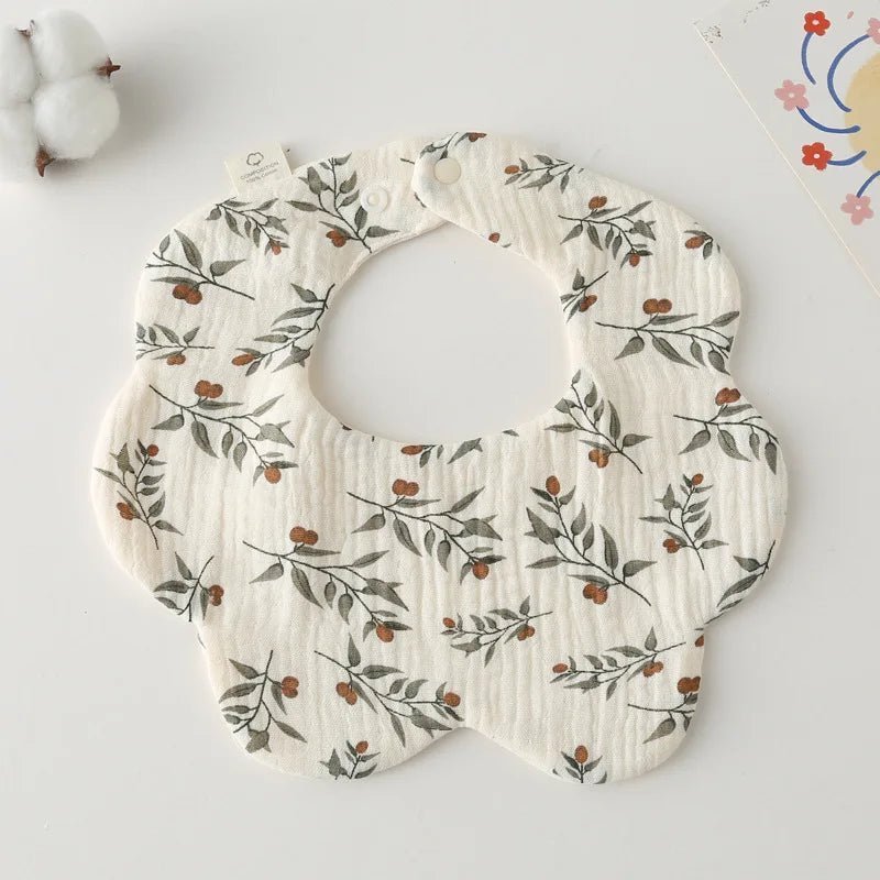 Baby Bibs 4 Layer Cotton Newborn Saliva Bib Newborn Babies Supplies Four Season - Bundle Joy Baby Boutique