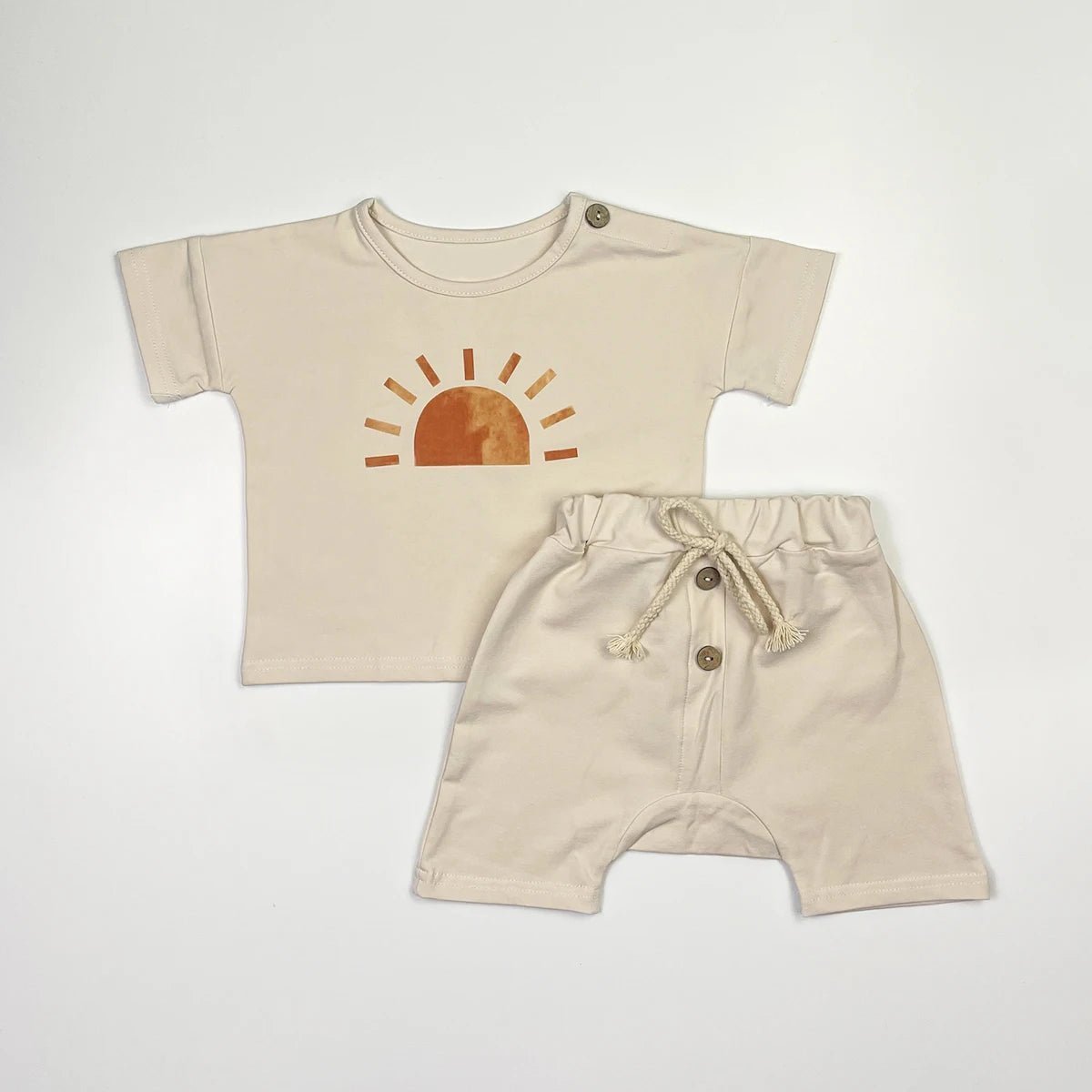 Baby Boy Clothing Set Summer Casual Children Clothing for Boy Short Sleeve Tops T-shirt + Shorts Fashion Toddler Kids Clothes - Bundle Joy Baby Boutique