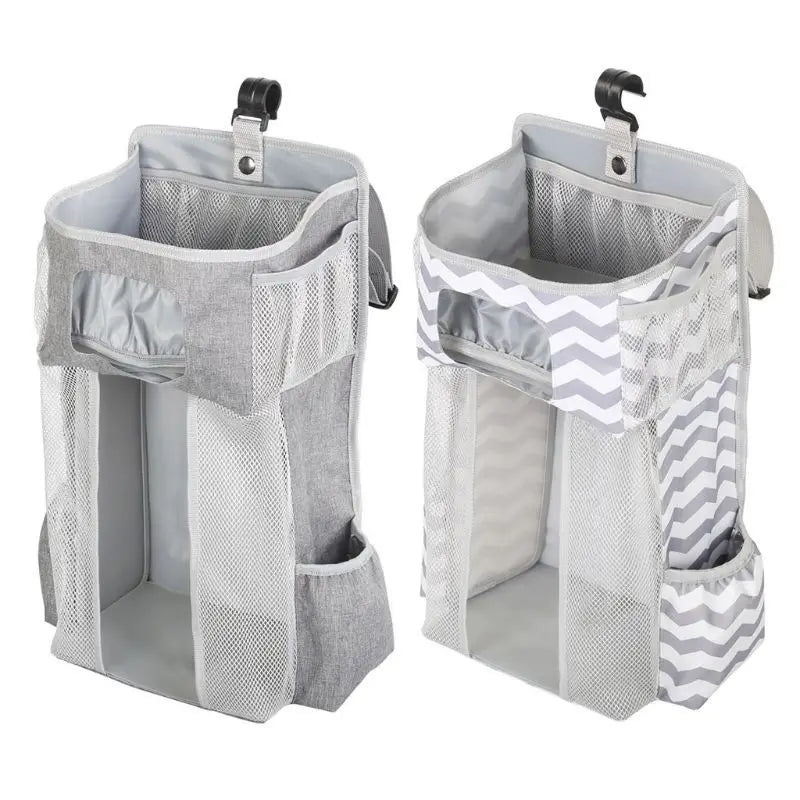 Baby Crib Hanging Storage Bag Diaper Nappy Organizer Cot Bed Infant Essentials Kids Bedding Set - Bundle Joy Baby Boutique