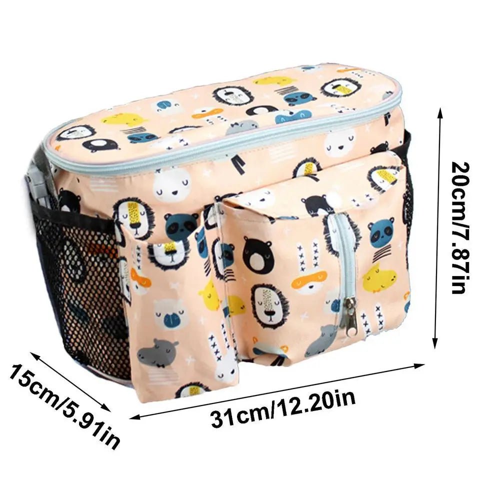 Baby Diaper Caddy Organizer Portable Holder Bag For Car Mummy Diaper Bag Nursery Essentials Storage Bins - Bundle Joy Baby Boutique