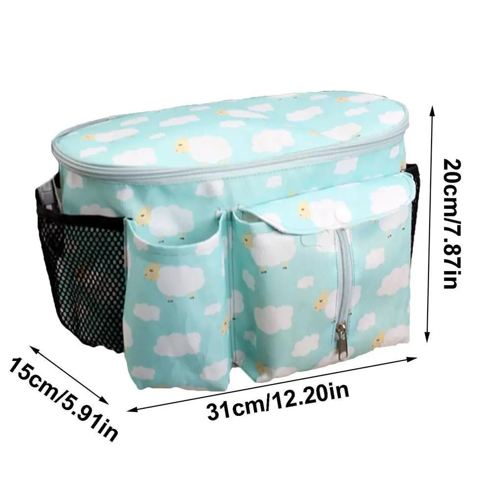 Baby Diaper Caddy Organizer Portable Holder Bag For Car Mummy Diaper Bag Nursery Essentials Storage Bins - Bundle Joy Baby Boutique