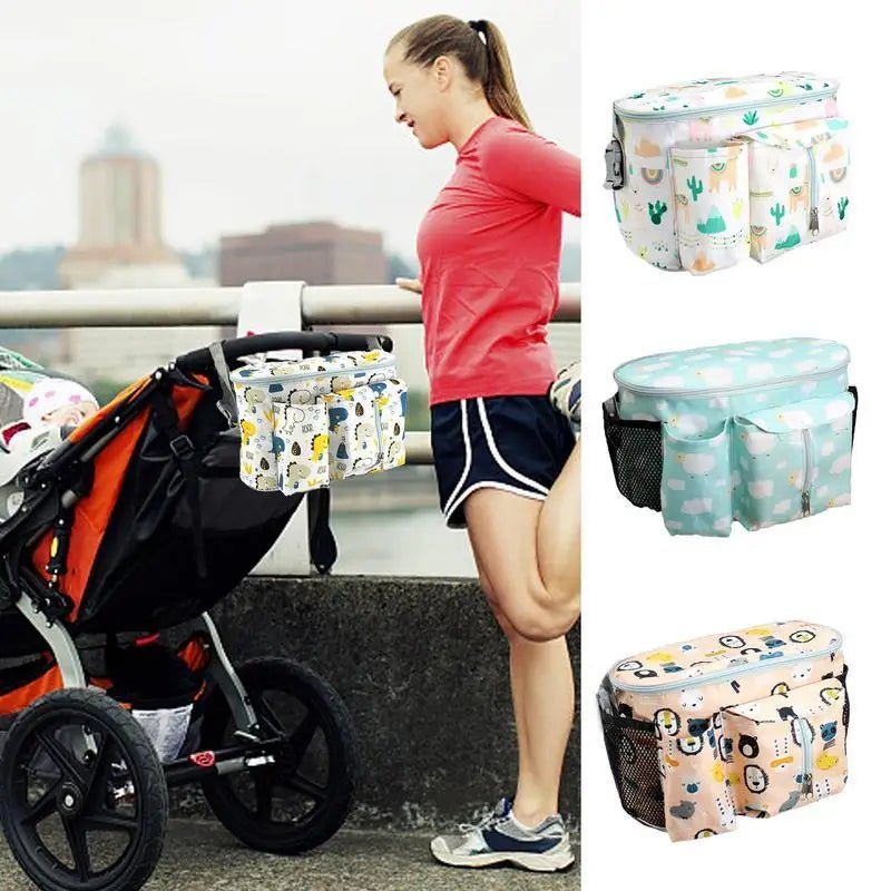 Baby Diaper Caddy Organizer Portable Holder Bag For Car Mummy Diaper Bag Nursery Essentials Storage Bins - Bundle Joy Baby Boutique