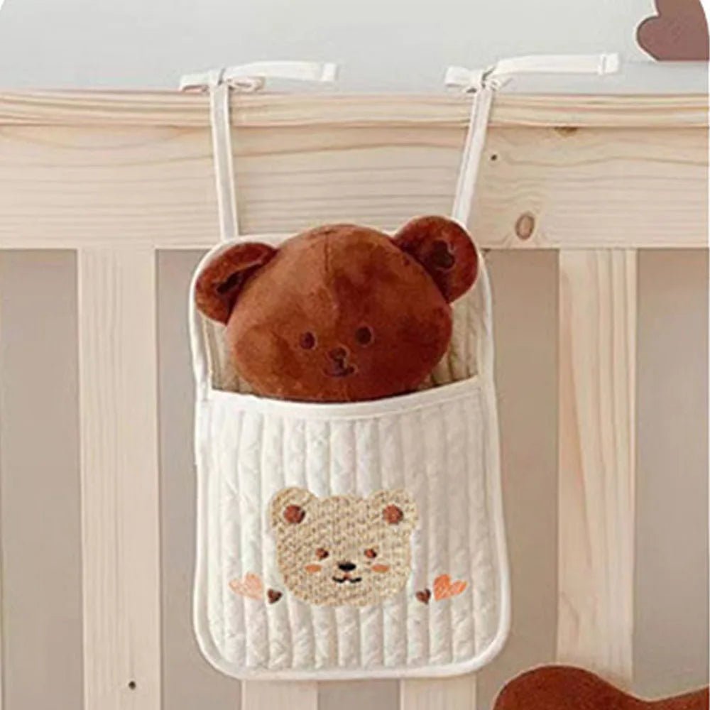 Baby Nursery Organizer, Baby Diaper Caddy, Hanging Diaper Organization Storage for Baby Essentials,Clothing Diapers Toys - TinyToes Baby Boutique