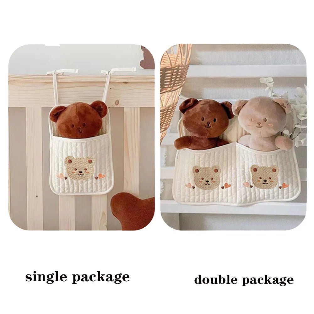 Baby Nursery Organizer, Baby Diaper Caddy, Hanging Diaper Organization Storage for Baby Essentials,Clothing Diapers Toys - TinyToes Baby Boutique