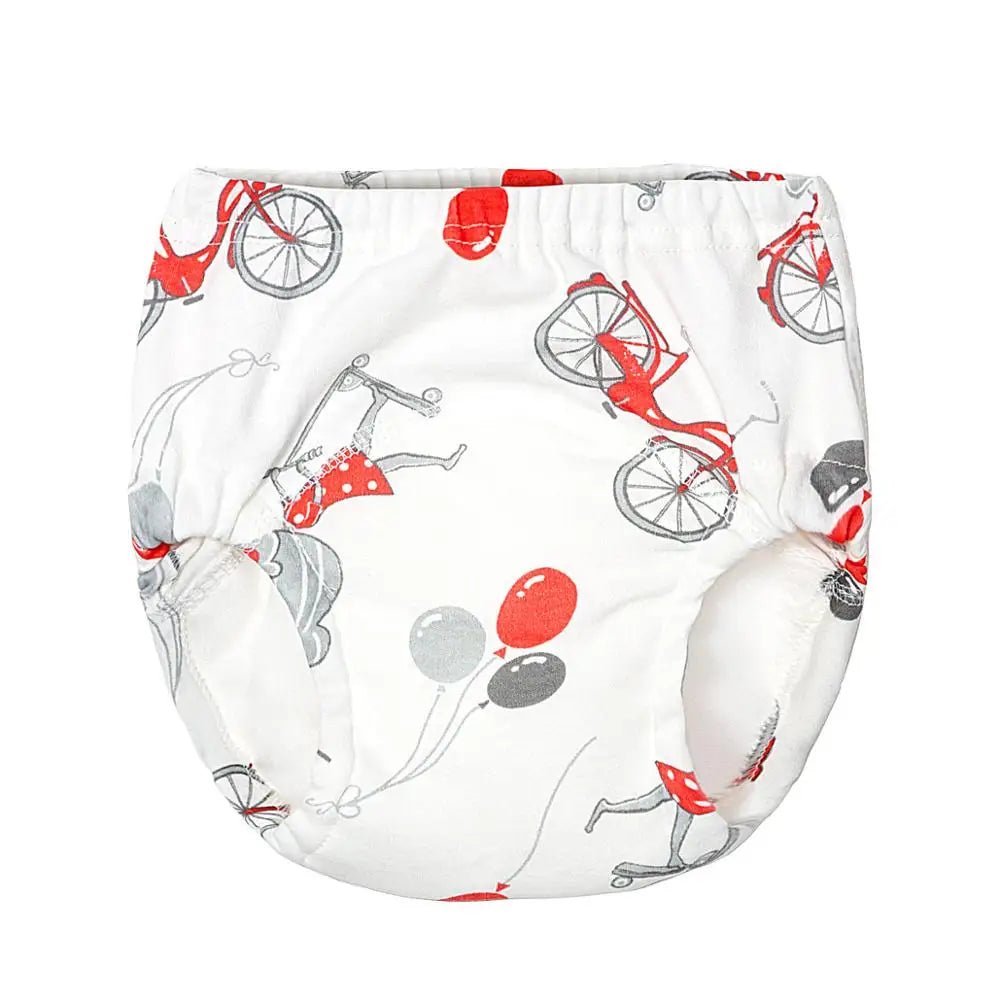 Baby Potty Toilet Training Pants Nappies Cartoon Boys Girls Underwear for Toddler Cotton Panties Reusable Diapers Cover - TinyToes Baby Boutique