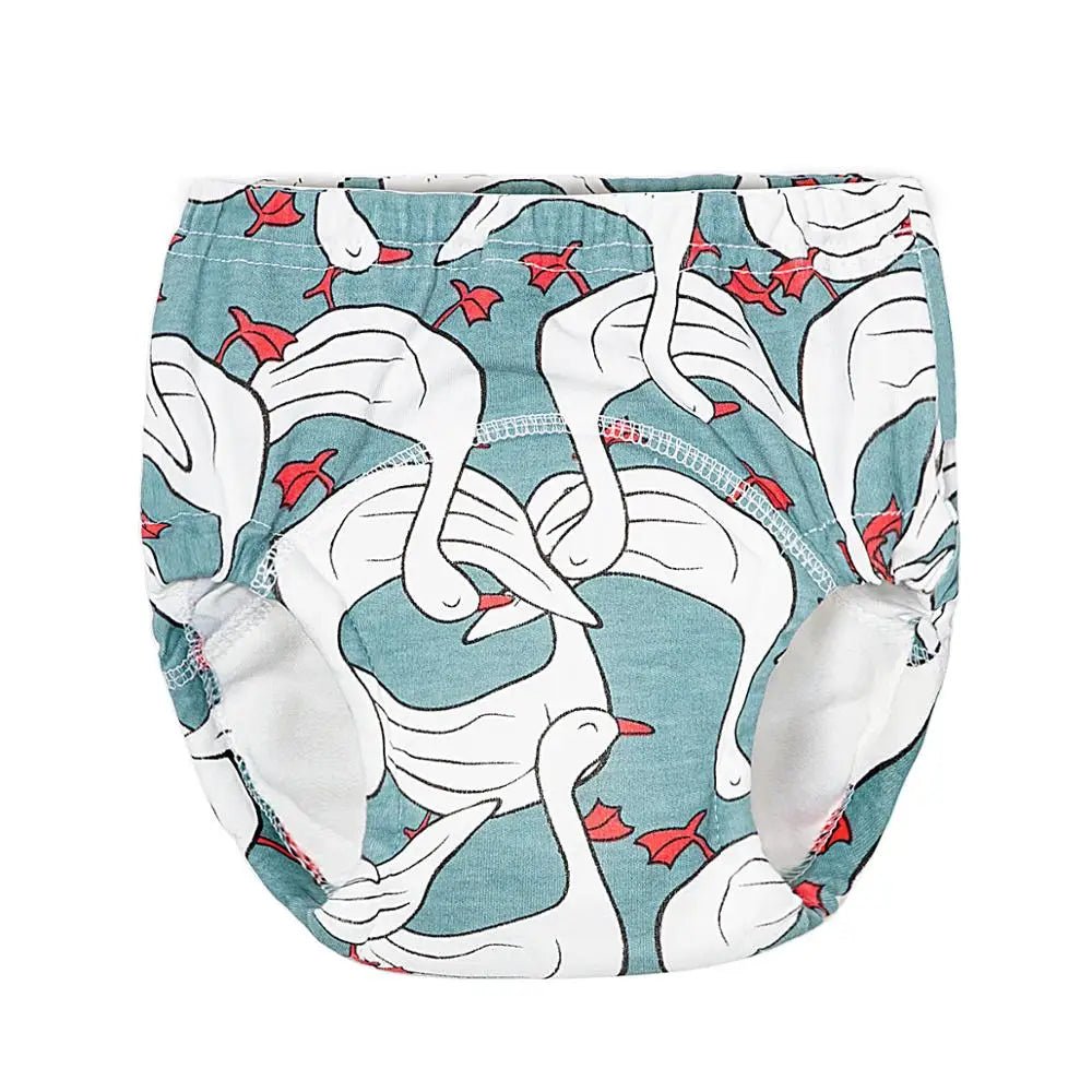 Baby Potty Toilet Training Pants Nappies Cartoon Boys Girls Underwear for Toddler Cotton Panties Reusable Diapers Cover - TinyToes Baby Boutique