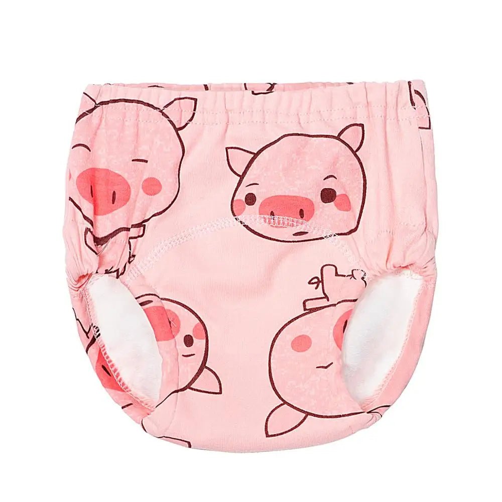 Baby Potty Toilet Training Pants Nappies Cartoon Boys Girls Underwear for Toddler Cotton Panties Reusable Diapers Cover - TinyToes Baby Boutique