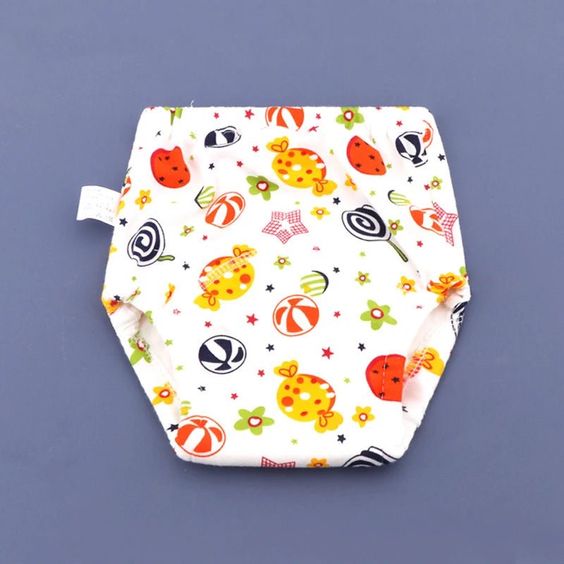 Baby Waterproof Reusable Training Pants 6 Layers Cotton Baby Diaper Cute Infant Shorts Nappies Panties Nappy Changing Underwear - TinyToes Baby Boutique