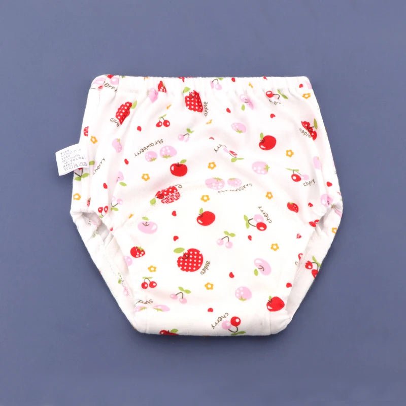 Baby Waterproof Reusable Training Pants 6 Layers Cotton Baby Diaper Cute Infant Shorts Nappies Panties Nappy Changing Underwear - TinyToes Baby Boutique