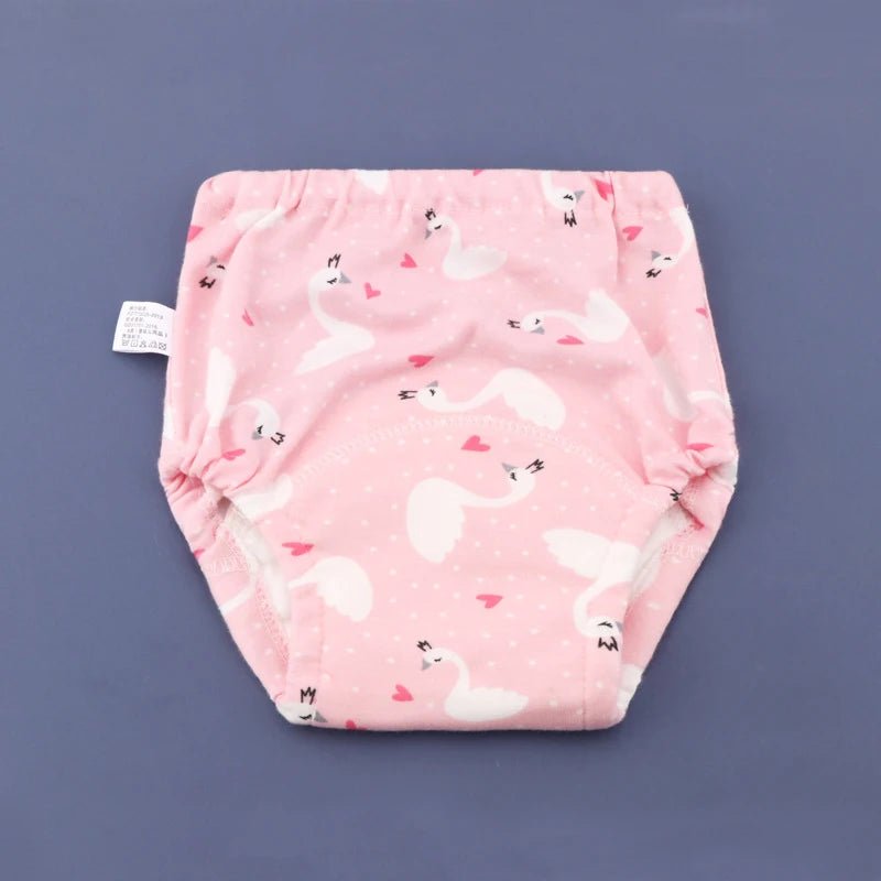 Baby Waterproof Reusable Training Pants 6 Layers Cotton Baby Diaper Cute Infant Shorts Nappies Panties Nappy Changing Underwear - TinyToes Baby Boutique