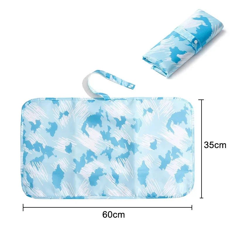 Foldable Baby Diaper Changing Pad Waterproof Newborn Diaper Pad Portable Toddler Changing Table Durable Oxford Baby Diaper Sheet - TinyToes Baby Boutique